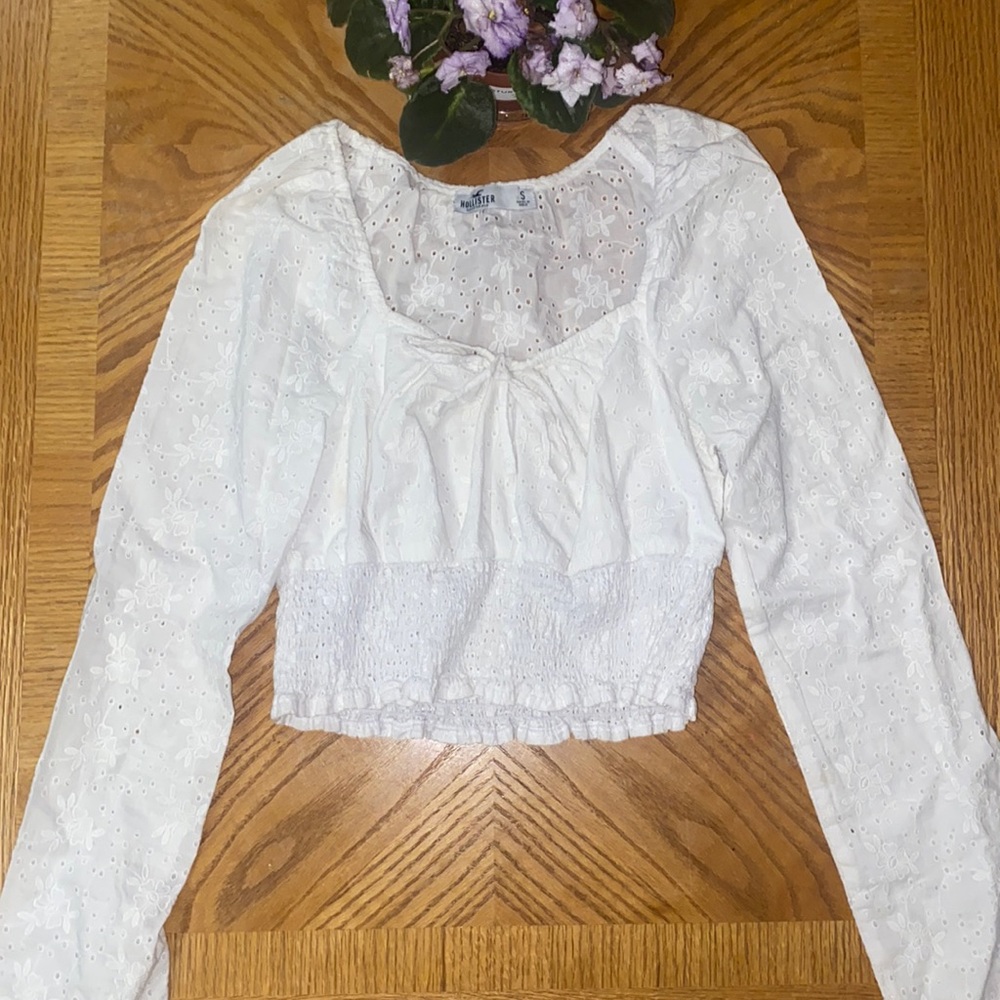Hollister Summer Long Sleeve Crop